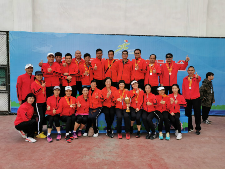 湛江市网球代表队荣获第二届北部湾城市运动会网球比赛团体总分第三名(图2)