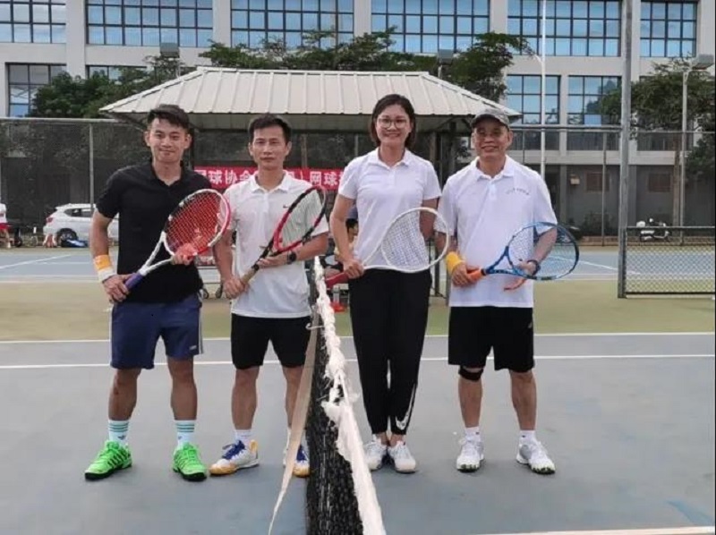 和衷共济谋发展——湛江市网球协会（徐闻）网球推广交流活动(图4)